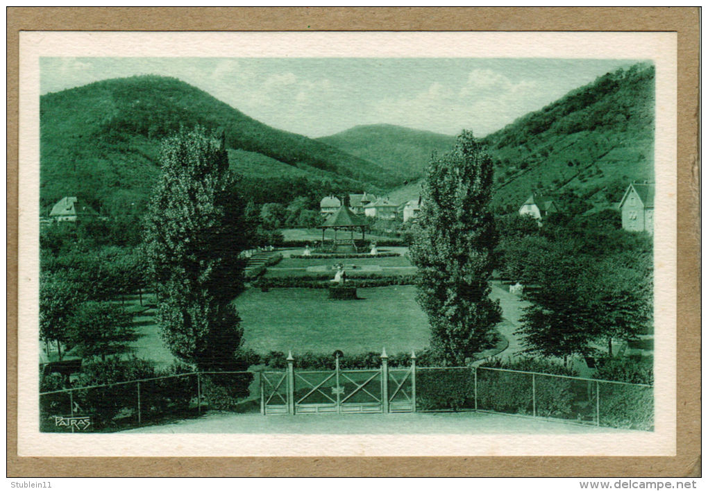 Thann (Haut-Rhin) Jardin De Ville. - Thann