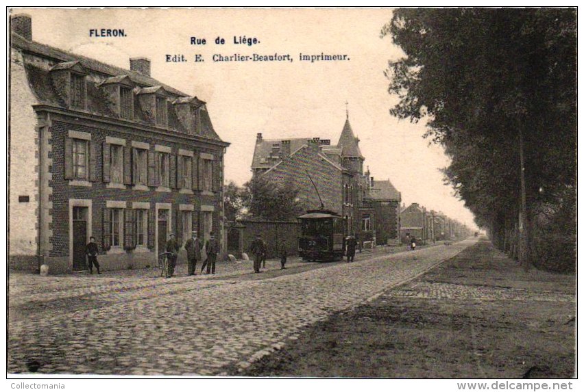 LIEGE   1 CP Fléron   Rue De Liège  Tram - Fléron