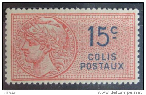 France Colis Postal N° 33 Luxe ** - Mint/Hinged