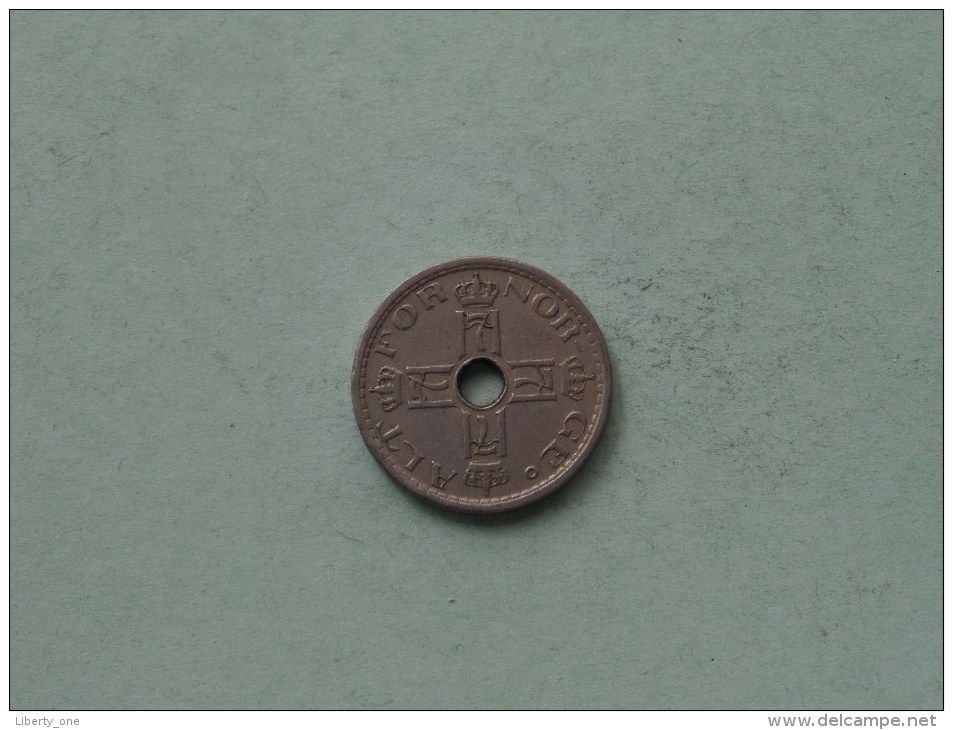 1928 - 50 Ore / KM 386 ( Uncleaned Coin / For Grade, Please See Photo ) !! - Norvège