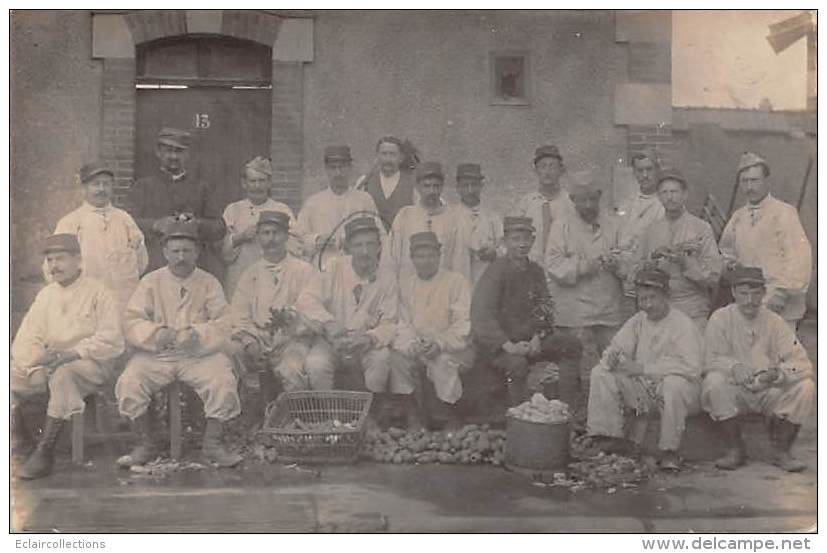 Thème:  Guerre 14/18. Carte Photo .A Identifier Régiments.Cantonnement.B Lessés.Matériels.Divers . - War 1914-18