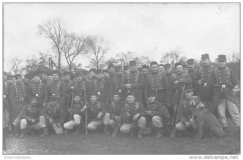 Thème:  Guerre 14/18. Carte Photo .A Identifier Régiments.Cantonnement.B Lessés.Matériels.Divers .  DOS VIERGE - Weltkrieg 1914-18