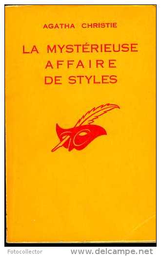 La Mystérieuse Affaire De Styles Par Agatha Christie - Agatha Christie