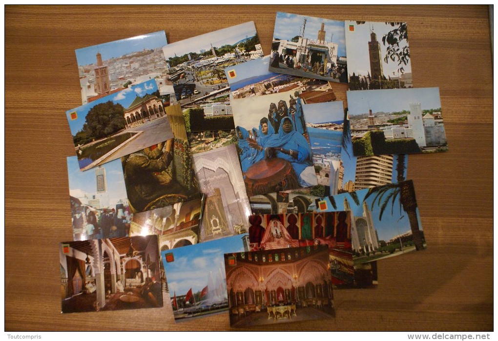 Lot-TC-04 : Toutcompris Maroc  26  Cartes Modernes - 5 - 99 Cartes