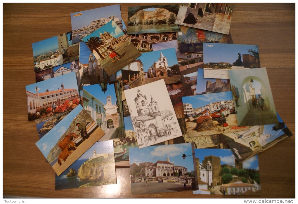 Lot-TC-09 : Toutcompris 35 Cartes Modernes  PORTUGAL - 5 - 99 Postcards