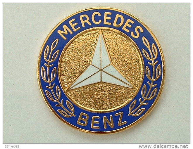 Pin´s MERCEDES - GROS LOGO EMAIL DIAMETRE 37 Mm - Mercedes