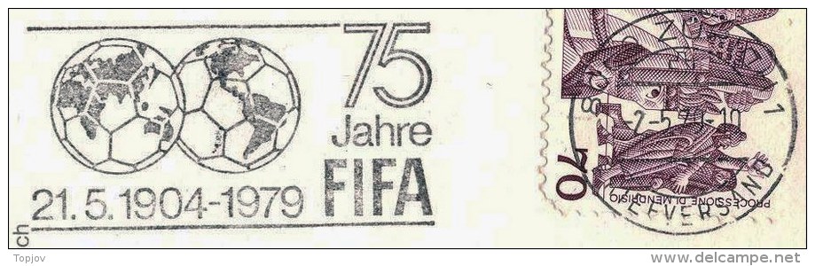 SCHWEIZ - SWITZERLAND -  FOOTBALL -  75 Y  FIFA  -1979 - Sonstige & Ohne Zuordnung