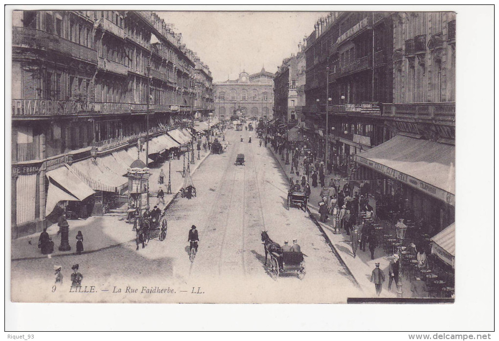 9 - LILLE - La Rue Faidherbe - LL. - Lille