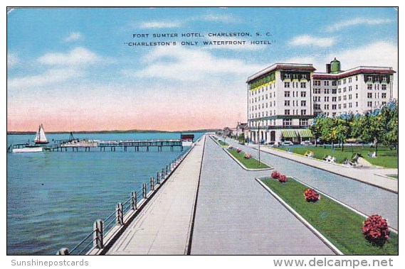 Fort Sumter Hotel Charlestons Only Waterfront Hotel Charleston South Carolina - Charleston