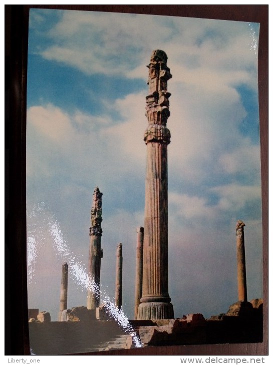 PERSEPOLIS L´APADANA DE DARIU - N° 9 - Anno 1966 ( Pharma ASPRANAN - CP / PK 21 X 15 Cm. Zie/voir Foto Voor Details ) !! - Iran