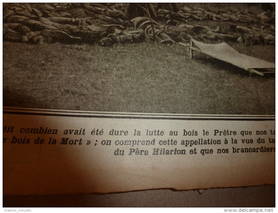 1915 Journal de guerre: Carency,Ablain-St-N,Souch ez; Przemysl; L'héroïque tambour; Bois de la Mort; Père Hilardon..etc