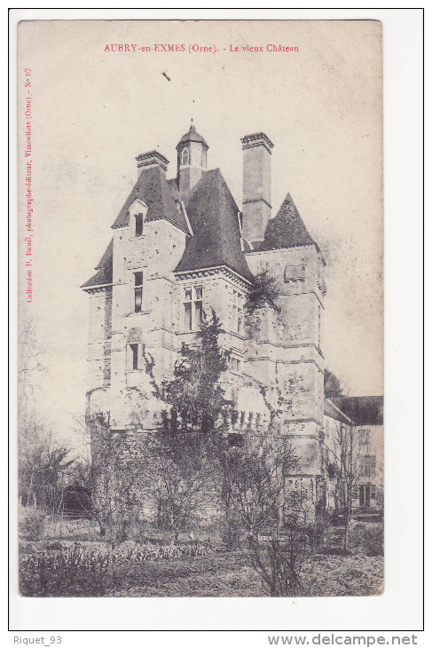 AUBRY-en-EXMES - Le Vieux Château - Autres & Non Classés