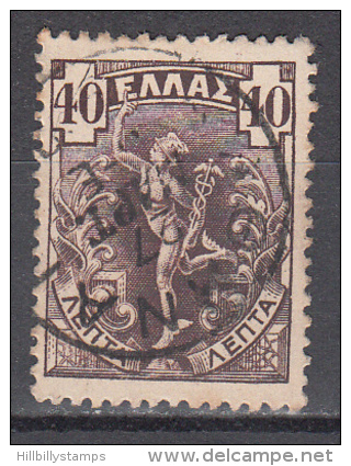 Greece    Scott No.  173    Used      Year  1901 - Gebruikt