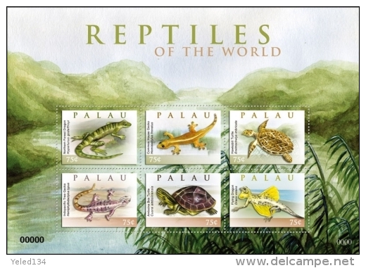 PALAU  1003 ; IGPC ; MINT N H STAMPS ( REPTILES - Palau