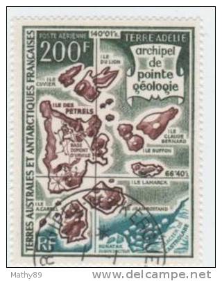 TAAF N° PA 24  YVERT  ARCHIPELS POINTE GEOLOGIE - Airmail