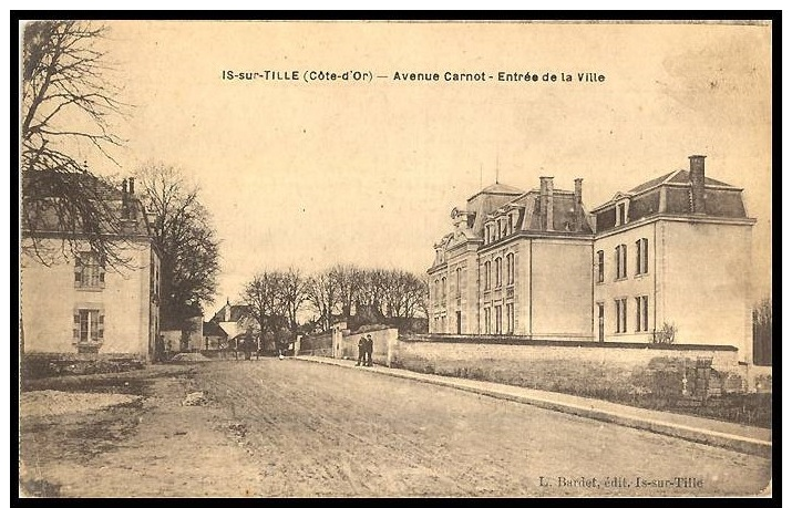 02875 - Is-sur-Tille, Avenue Carnot - Entrée De La Ville - Is Sur Tille