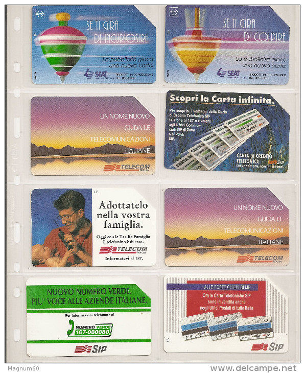 LOT DE 56 CARTES D´ITALIE DIFFERANTES - Collections