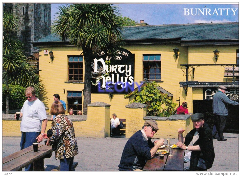 CPM D´ IRLANDE -  THE Famous DURTY NELLY'S PUB Beside BUNRATTY CASTLE - Clare
