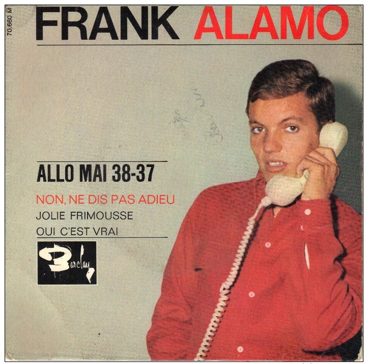 EP FRANK ALAMO - Sonstige - Franz. Chansons