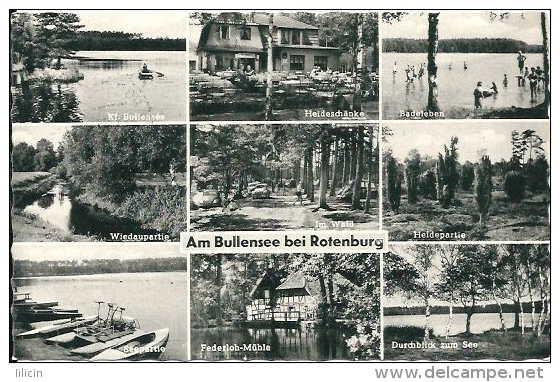 Postcard (Places) - Germany (Deutschland) Am Bullensee Bei Rotenburg - Rotenburg (Wuemme)