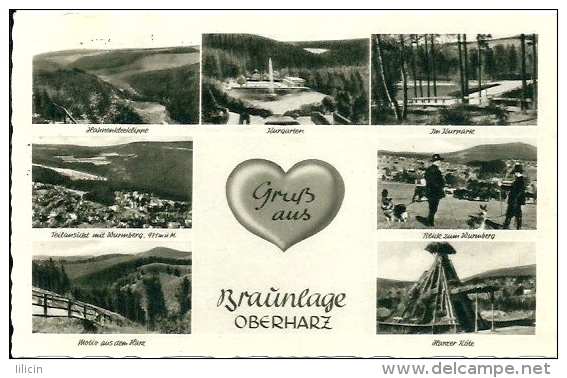 Postcard (Places) - Germany (Deutschland) Braunlage Oberharz - Oberharz