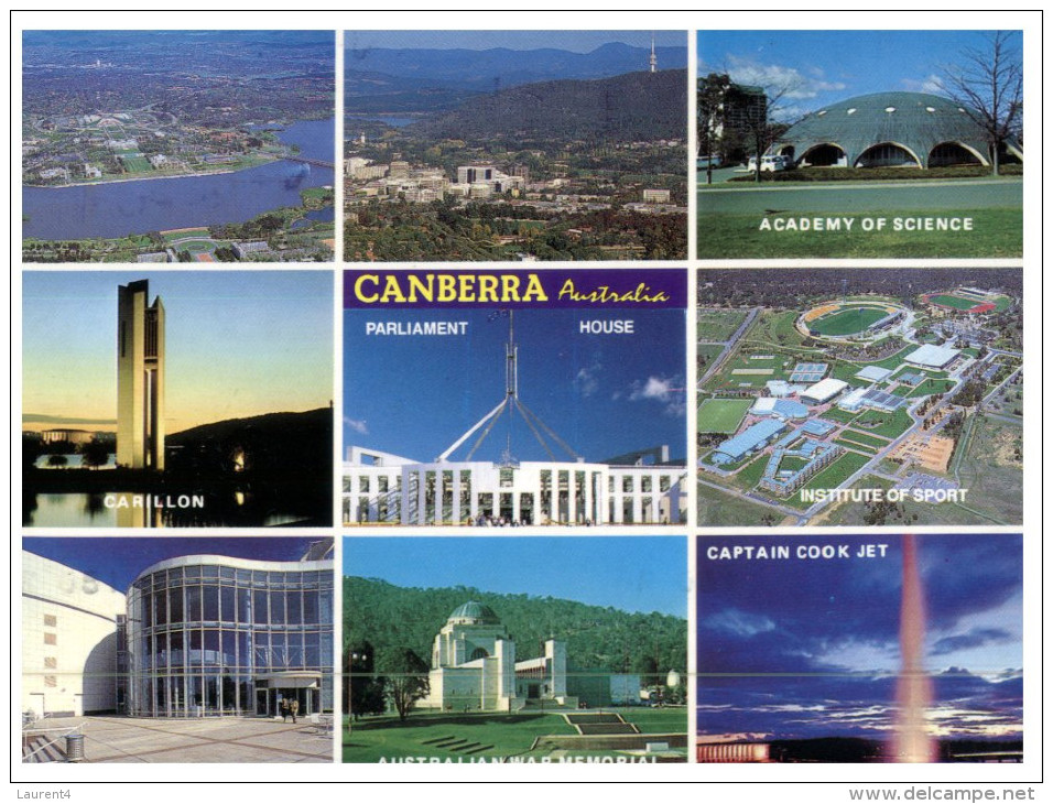 (PH 2916) Australia - ACT - Canberra Mix Views (2 Cards) - Canberra (ACT)