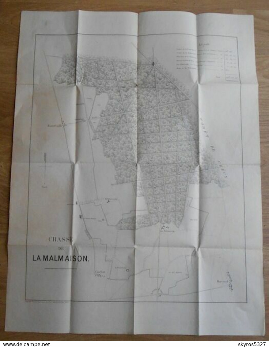 Chasse De La Malmaison - Topographical Maps