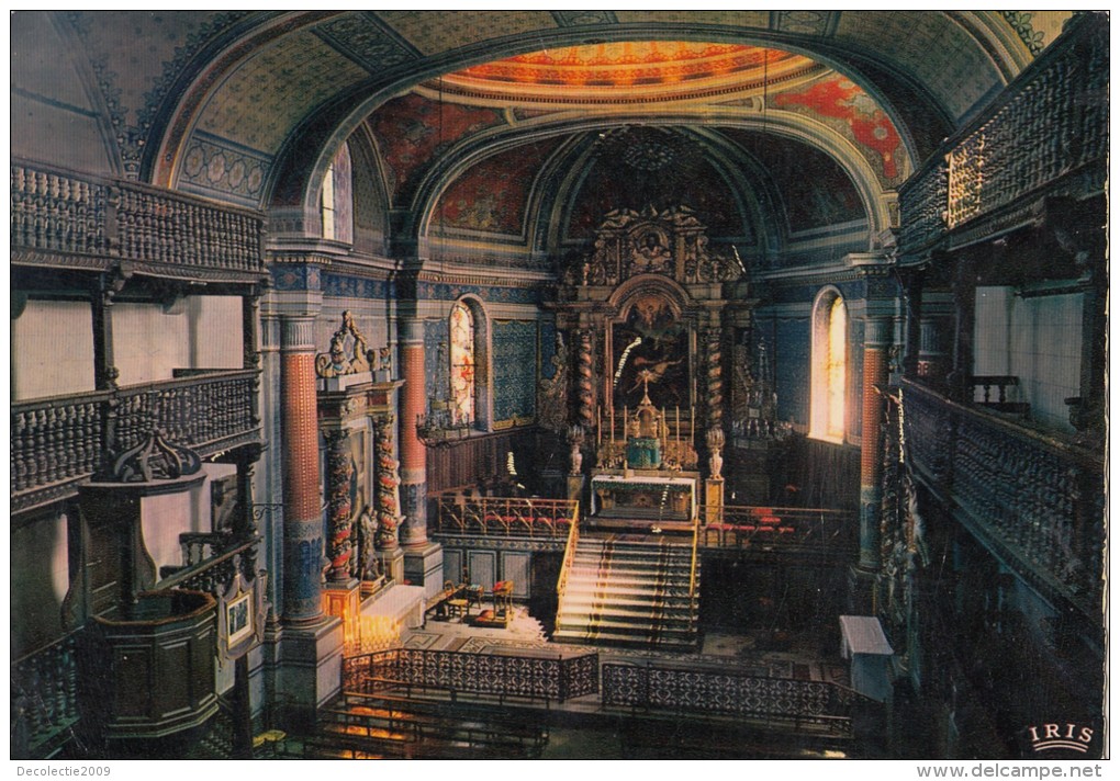 BF19926 Cambo Les Bains Interieur De L Eglise France Front/back Image - Cambo-les-Bains