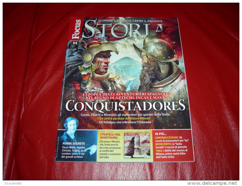 Focus Storia N° 94 - Conquistadores - Wetenschappelijke Teksten