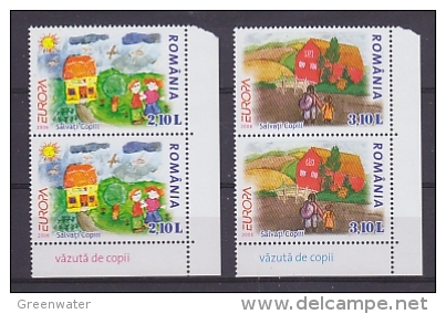 Europa Cept 2006 Romania 2v (pair)  ** Mnh (15001) - 2006