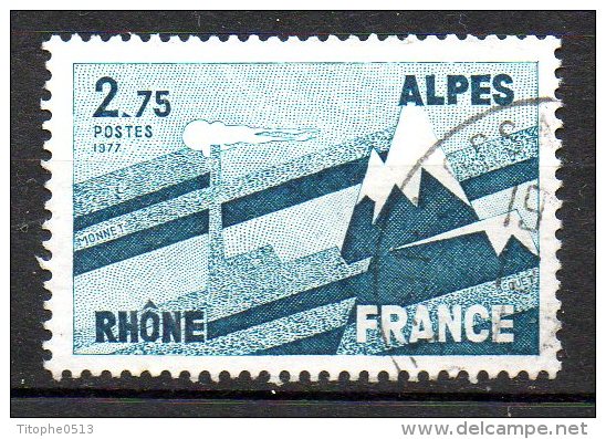 FRANCE. N°1919 Oblitéré De 1977. Montagnes. - Bergen