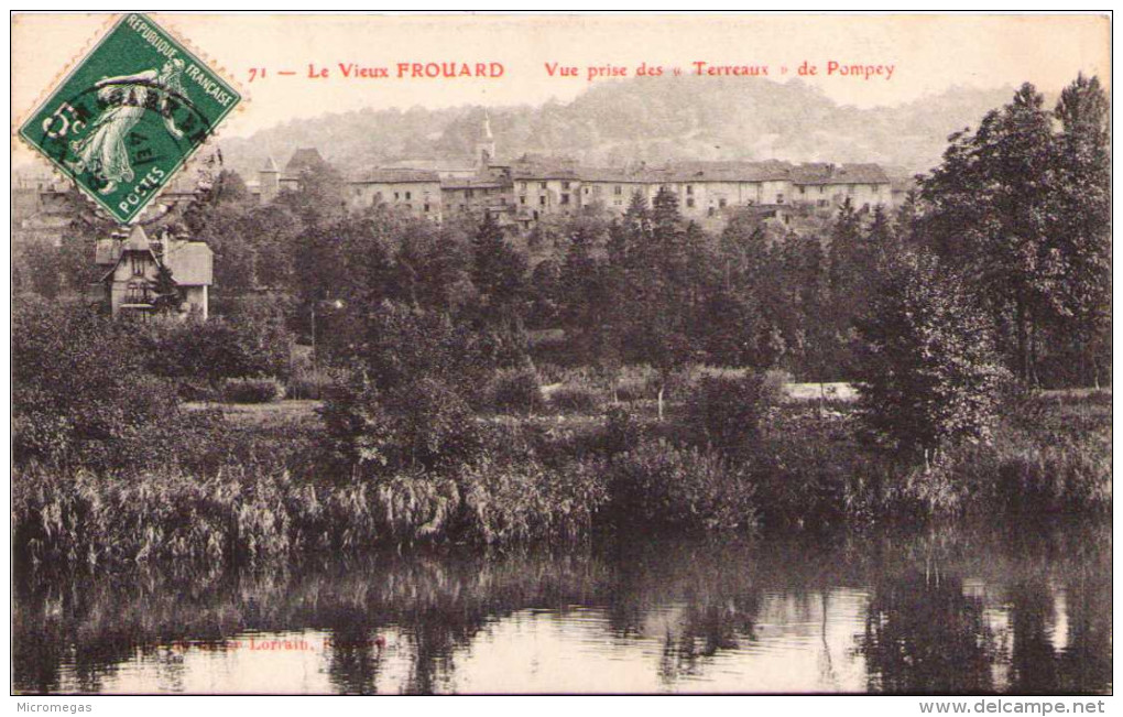 Le Vieux FROUARD - Vue Prise Des "Terreaux" De Pompey - Frouard