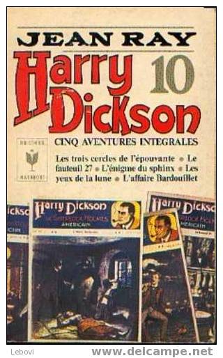 "HARRY DICKSON - Tome 10" RAY, J. ED. Marabout Verviers 1971 - Bien Complet - Fantastique