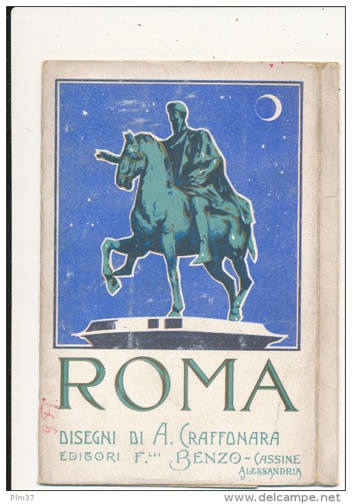 ROMA - Suite Complète  De 24 CPA Avec étui D´origine - A. Craffonara - Collections & Lots