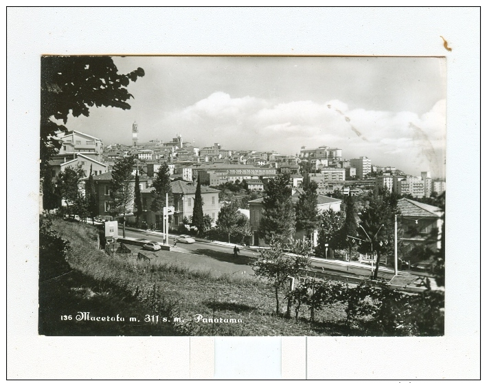 MACERATA M.311,panorama-1966-BENZINA AGIP-!!!!!!!!! - Macerata