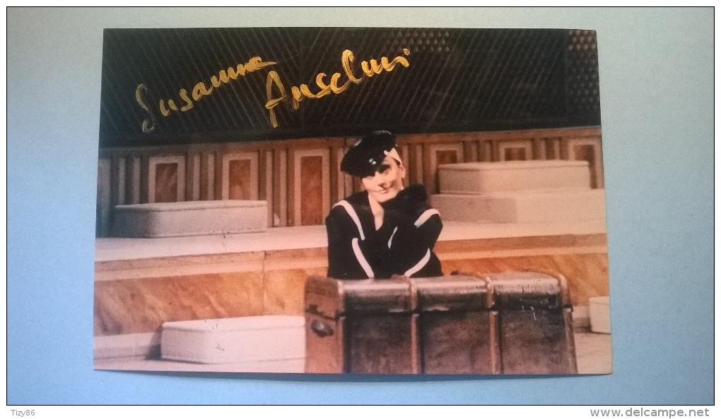 Susanna Anselmi (Isabella, "L'Italiana In Algeri"- Rossini- Montecarlo) - Foto E Autografo Originali - Beroemde Personen