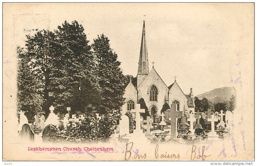 Royaume-Uni - Angleterre - Gloucestershire - Leckhampton Church , Cheltenham - état - Cheltenham