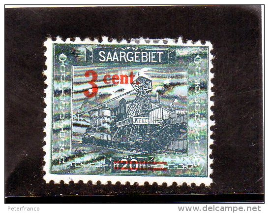 B - 1921 Sarre - Vedute (linguellato) - Unused Stamps