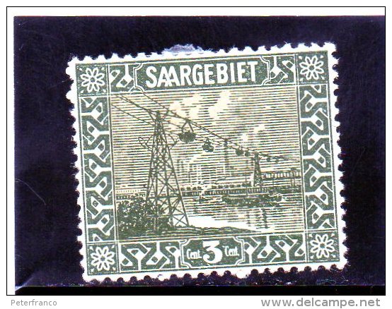 B - 1922 Sarre - Vedute (linguellato) - Unused Stamps