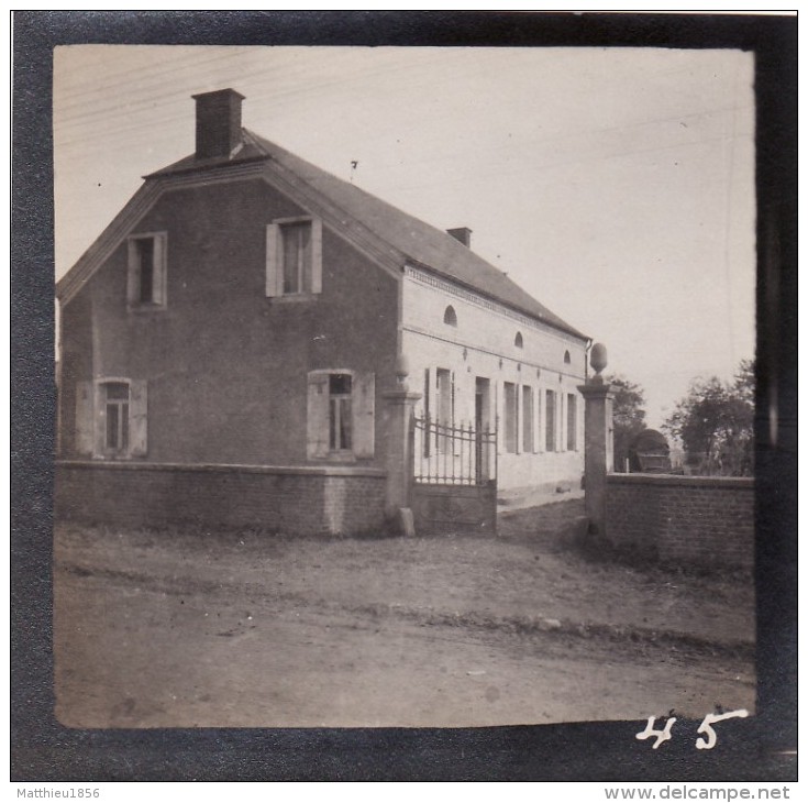 Photo Octobre 1918 BAVAY (Bavai) - Quartier Allemand (A77, Ww1, Wk1) - Bavay