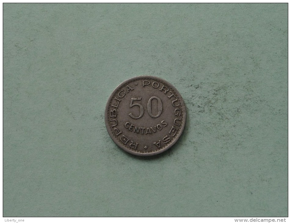 1948 - 50 Centavos / KM 72 ( Uncleaned / For Grade, Please See Photo ) ! - Angola