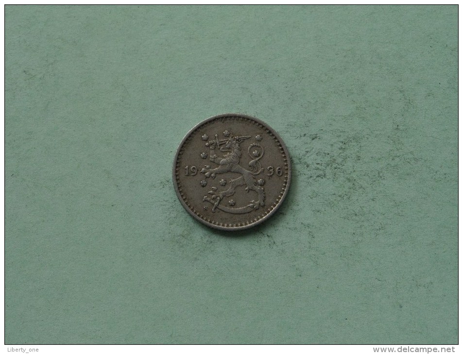 1936 - 1 Markka / KM 30 ( Uncleaned / For Grade, Please See Photo ) ! - Finlande