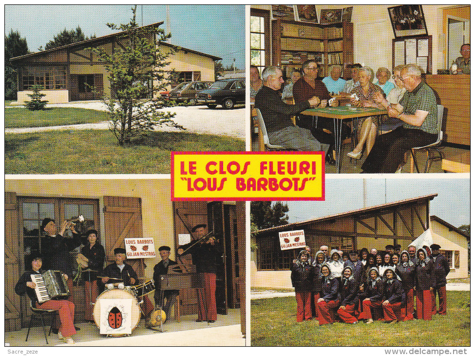 CPM GUJAN MESTRAS(33)neuve-le Clos Fleuri-lous Barbots-club De Loisirs Des Retraités - Gujan-Mestras