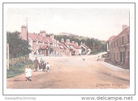 GILMERTON VILLAGE PERTHSHIRE  SCOTLAND UNUSED - Perthshire