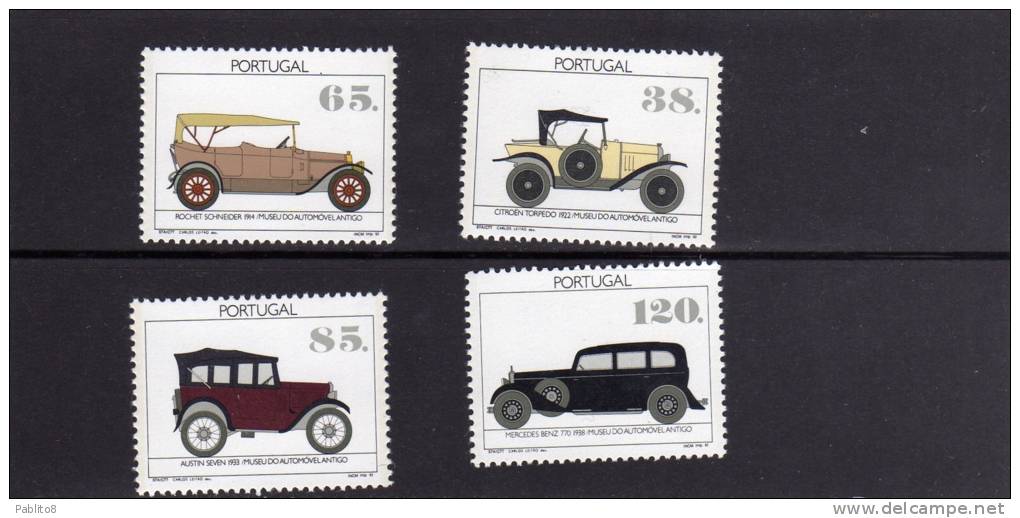 PORTOGALLO - PORTUGAL 1992 MUSEO DELL' AUTOMOBILE D´EPOCA MNH - Unused Stamps