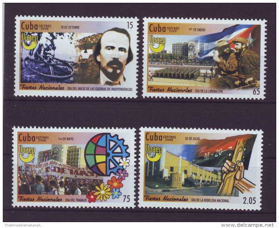 2008.1  CUBA MNH 2008 NATIONAL HISTORIC PARTY. FIESTAS NACIONALES. - Ungebraucht