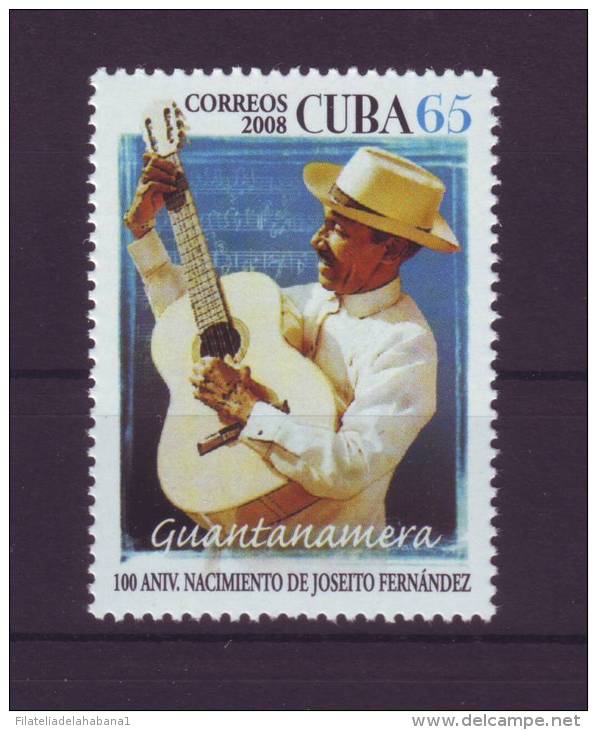 2008.15 CUBA MNH 2008. SINGER JOSEITO FERNANDEZ. CANTANTE. - Unused Stamps