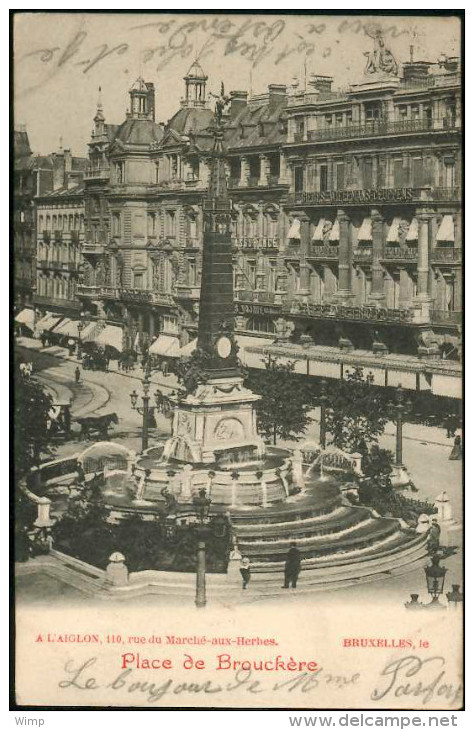 Bruxelles - Place De Brouckère - Autres & Non Classés