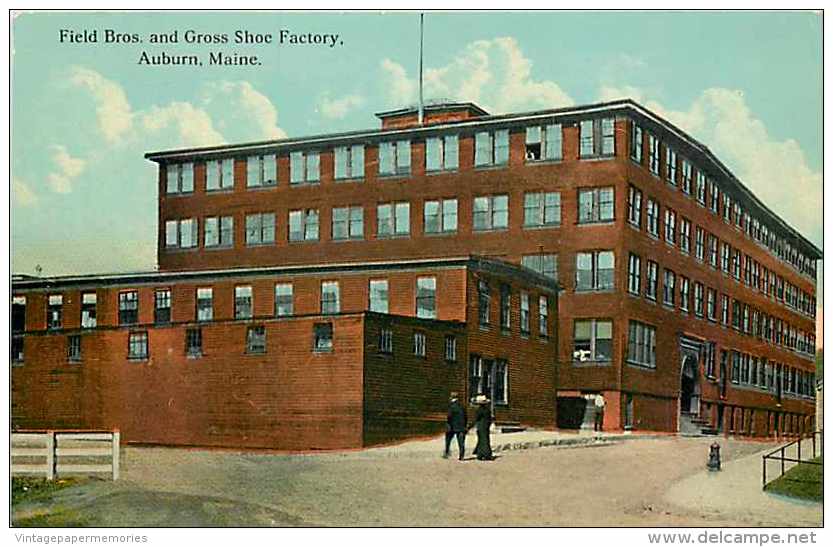 223887-Maine, Auburn, Field Brothers & Gross Shoe Factory, H.L. Tarr & Co No R-25159 - Auburn