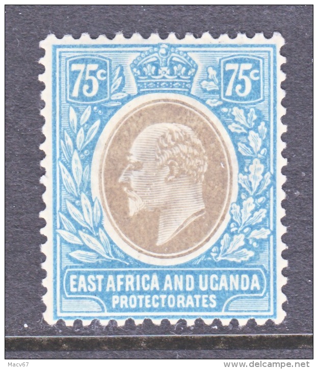 EAST AFRICA AND UGANDA  PROTECTORATES  39  * - East Africa & Uganda Protectorates